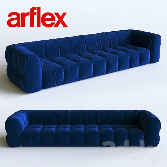 arflex-strips-sofa 3D Model