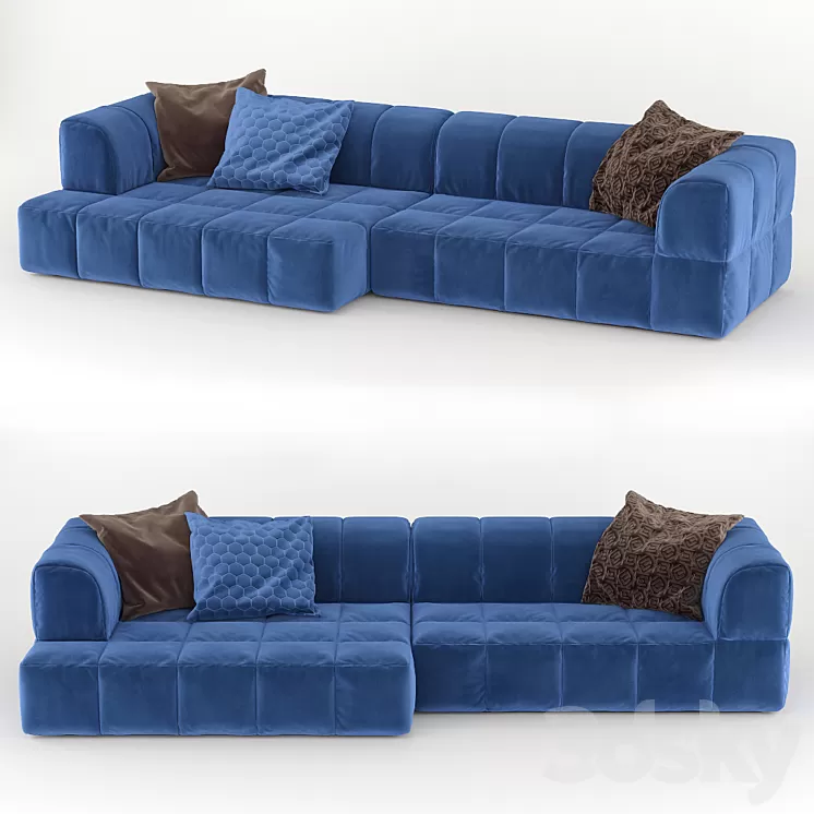 Arflex strips sofa 3D Model