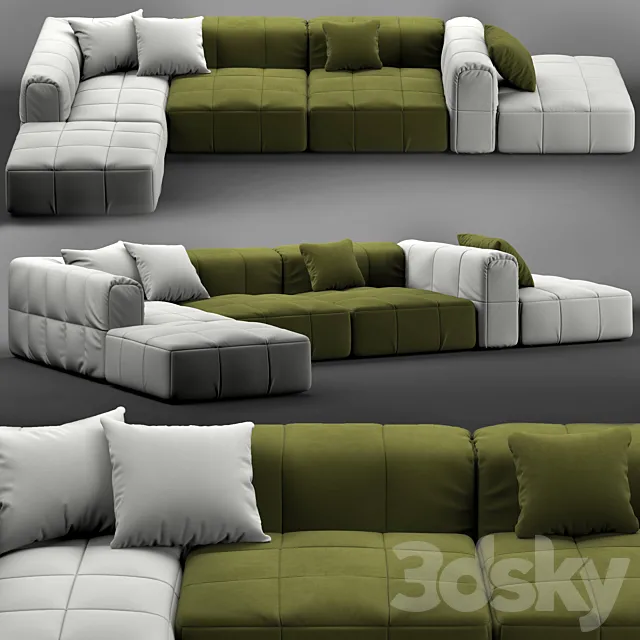 Arflex strips system sofa 3DModel