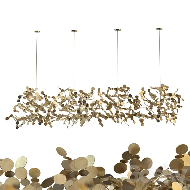 Argent a terzani gold Cloud N90S set 3D Model