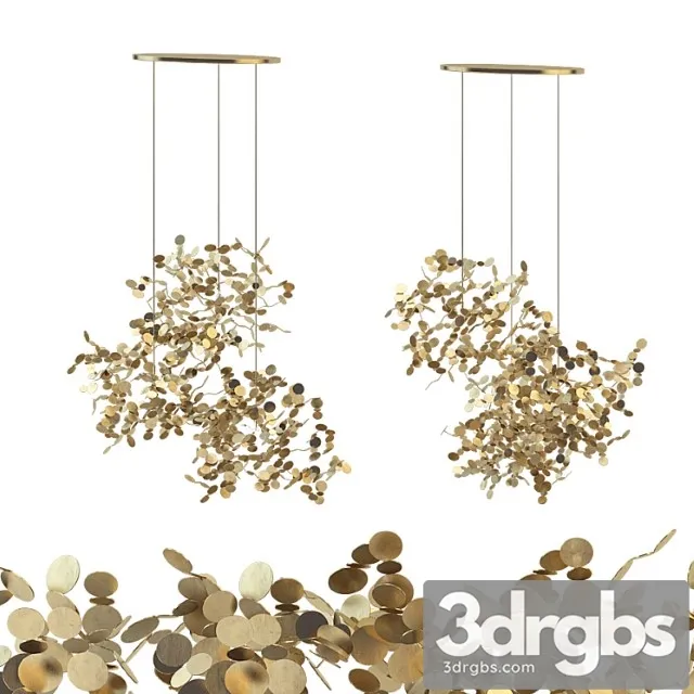 Argent a terzani gold cloud n91s 3D Model Free