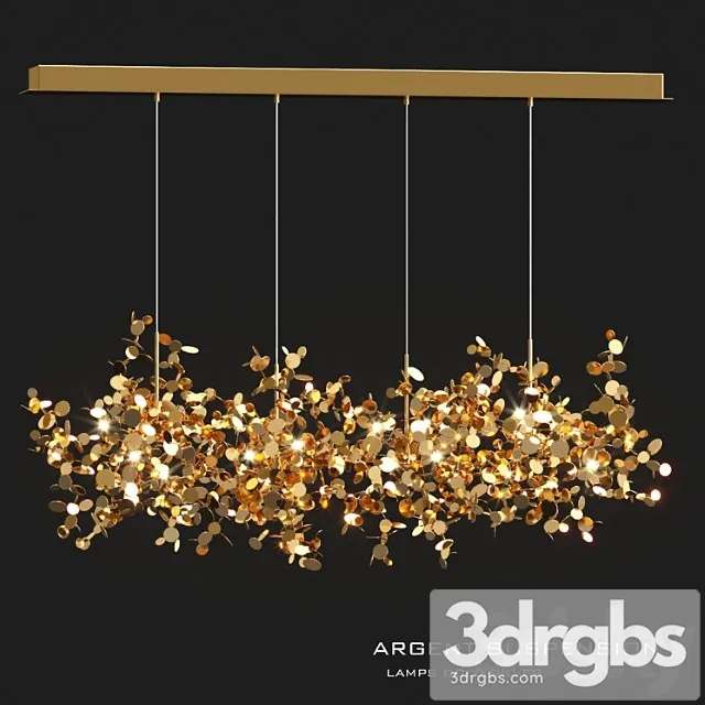 Argent Terzani Suspension Lamps 3D Model Free