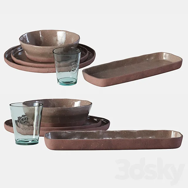 Argila plates set Free Download