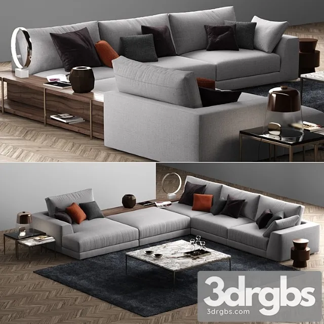Argo sofa - misuraemme 2 3D Model Free