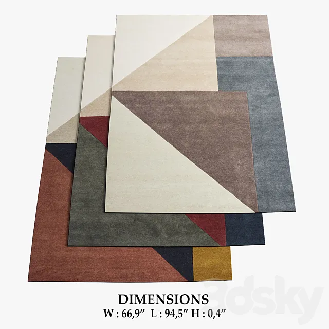 Arguto Rugs_165 3D Model