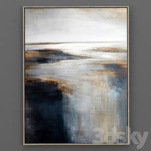 Arhaus artwork3 3D Model