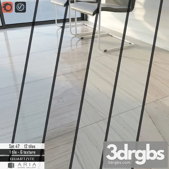 Aria stone gallery set 47 3D Model Free