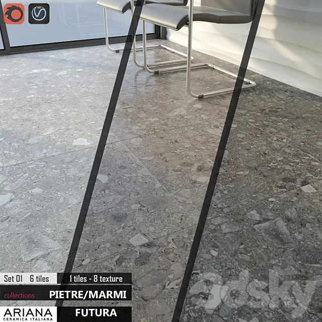 ARIANA FUTURA Set 01 3D Model