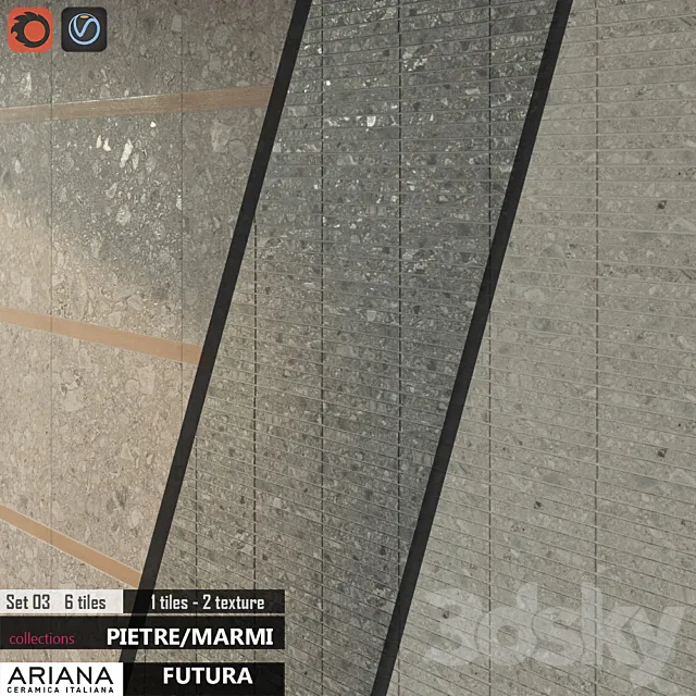 ARIANA FUTURA Set 03 3D Model