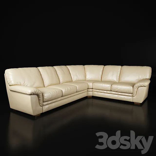 Ariel Corner Sofa by Pohjanmaan 3D Model