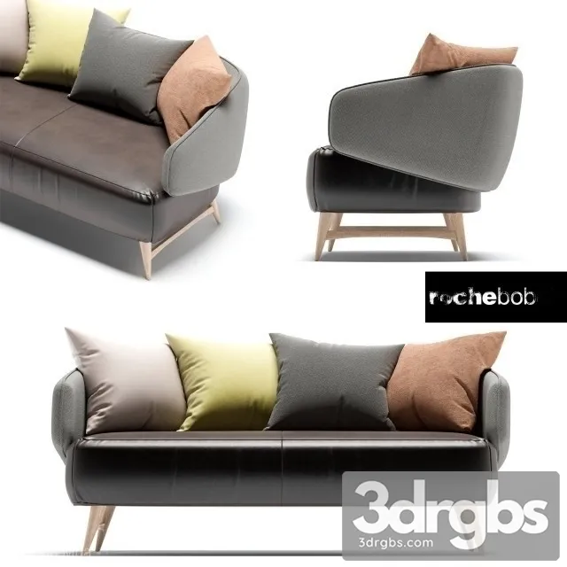 Aries Sofa  3D Model Free