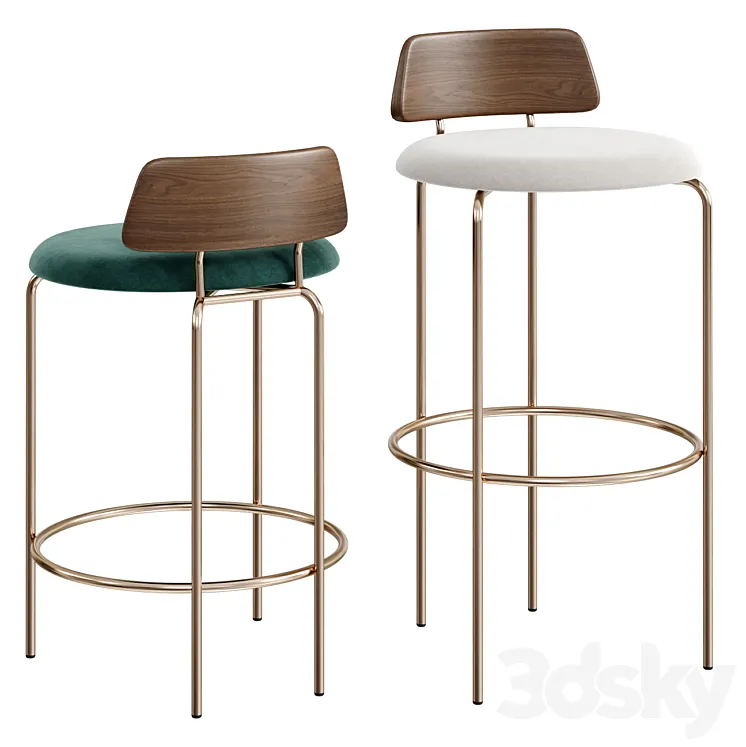 Aris chair 3D Model Free