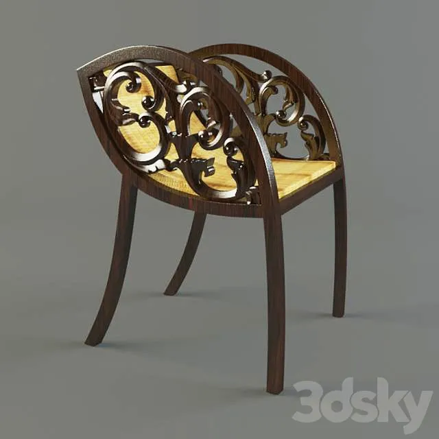 Arjuna Chair 3D Model