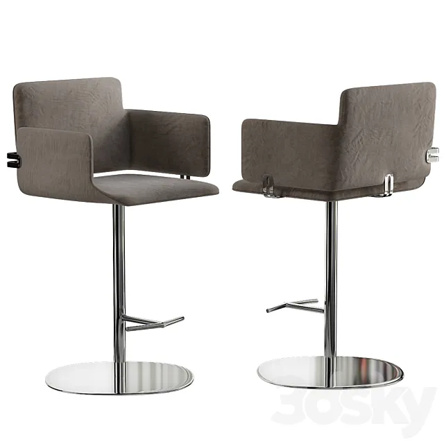 Arka - Sg Is Bar Stool by Aria - FCI London 3DModel