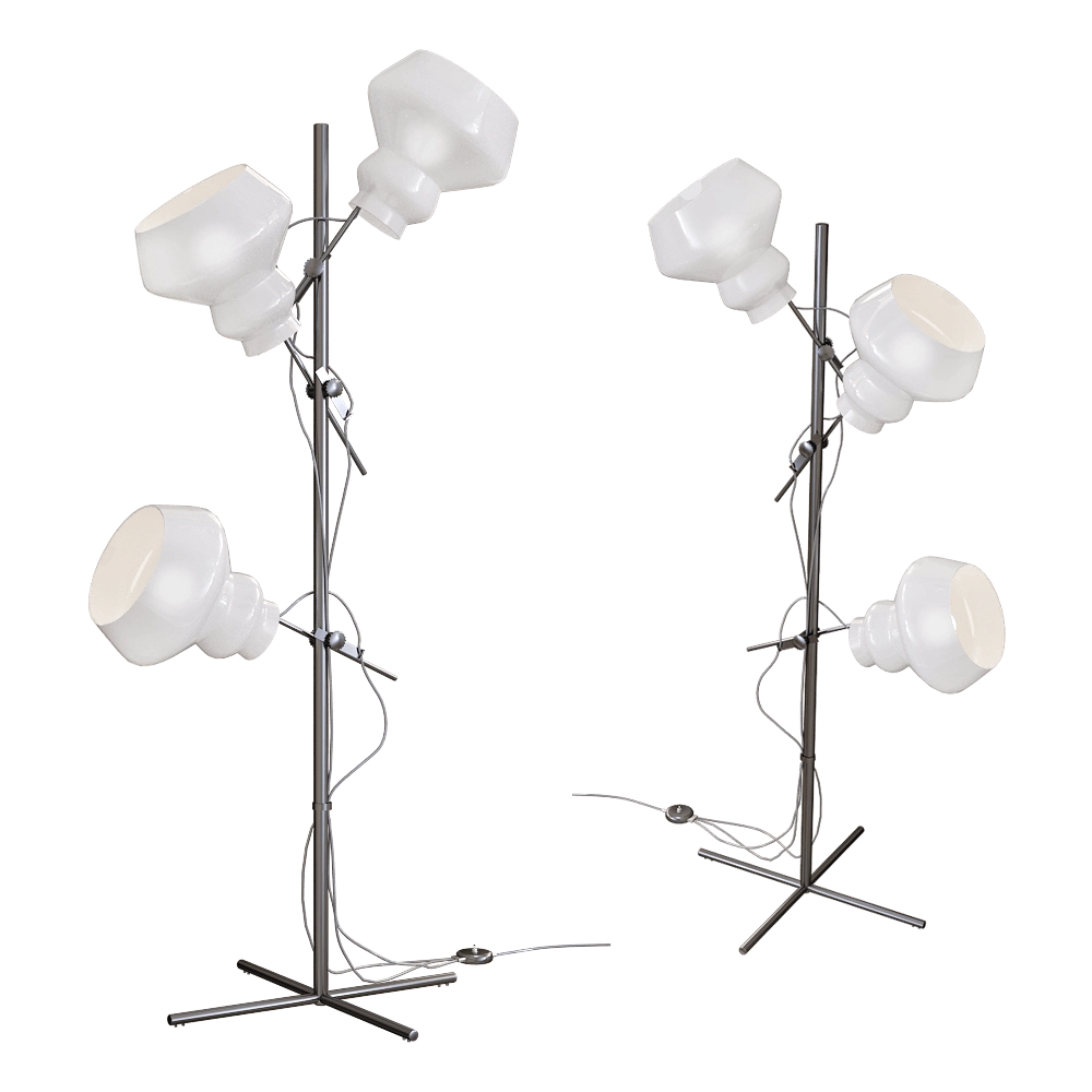 Arketipo - Floor lamp Blob 3D Model