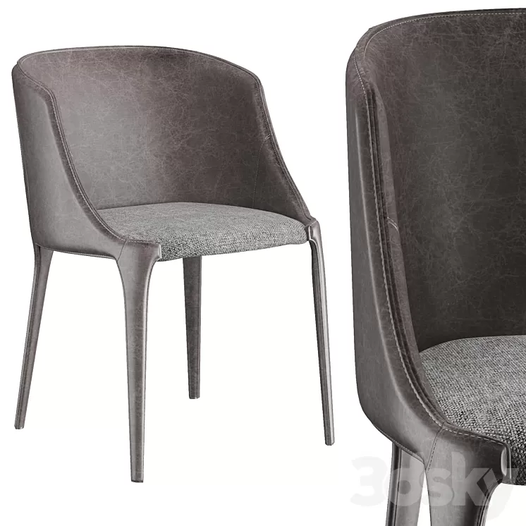 Arketipo Goldie chair 3D Model