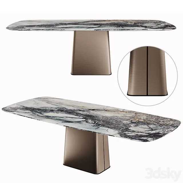 Arketipo ICON Dining Table 3D Model