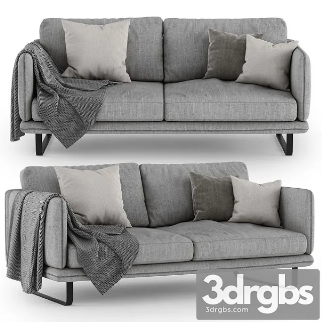 Arketipo RAIL Sofa 3D Model Free