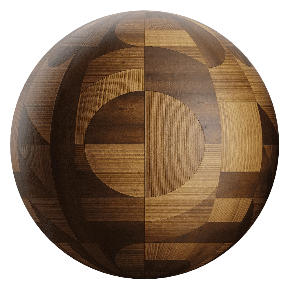 Arklam - Wall covering Mayfair Oak 3D Model