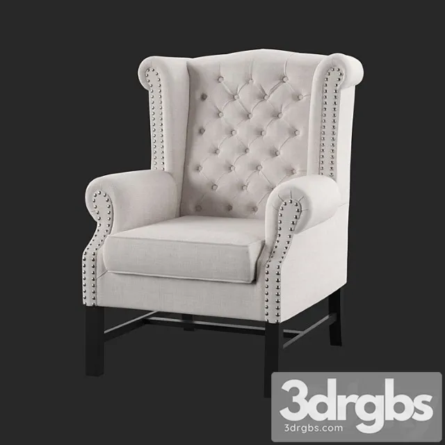 Arm chair 2 3D Model Free