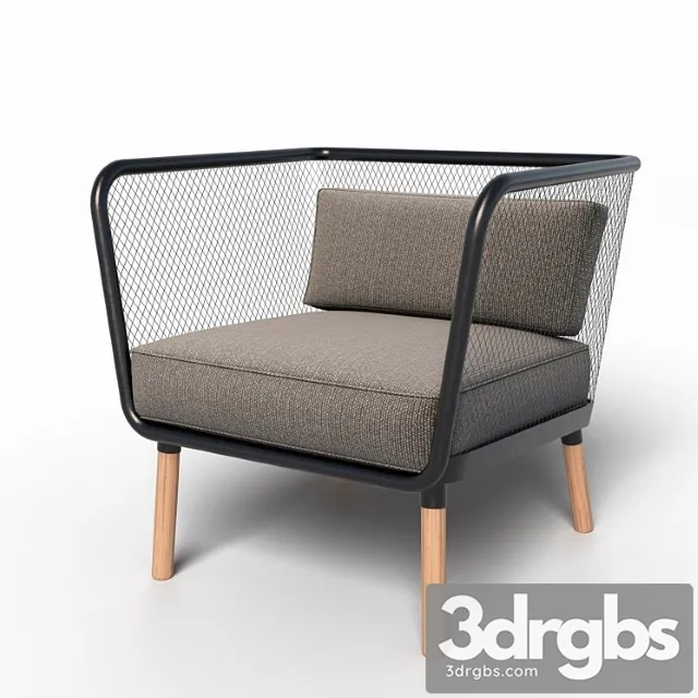 Arm chair Bla station honken armchair