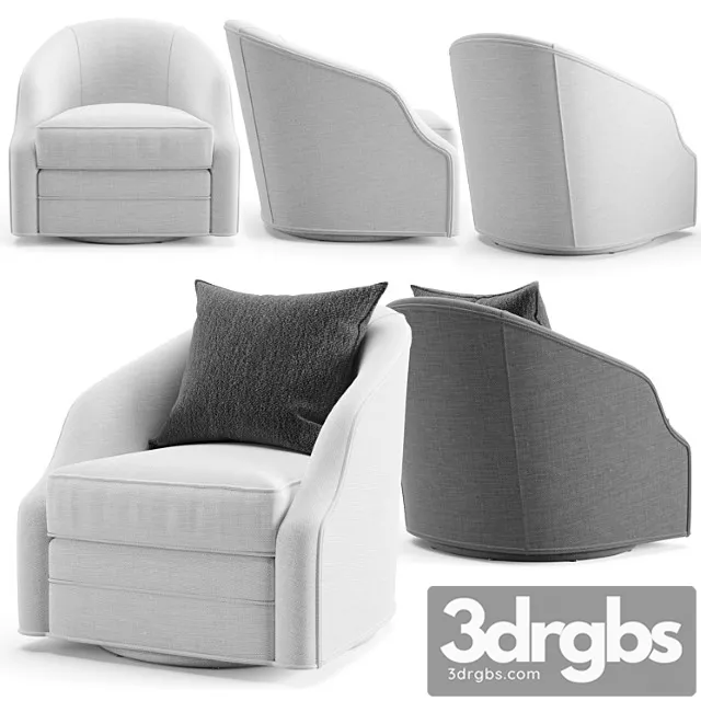 Arm chair Eichholtz swivel chair gustav