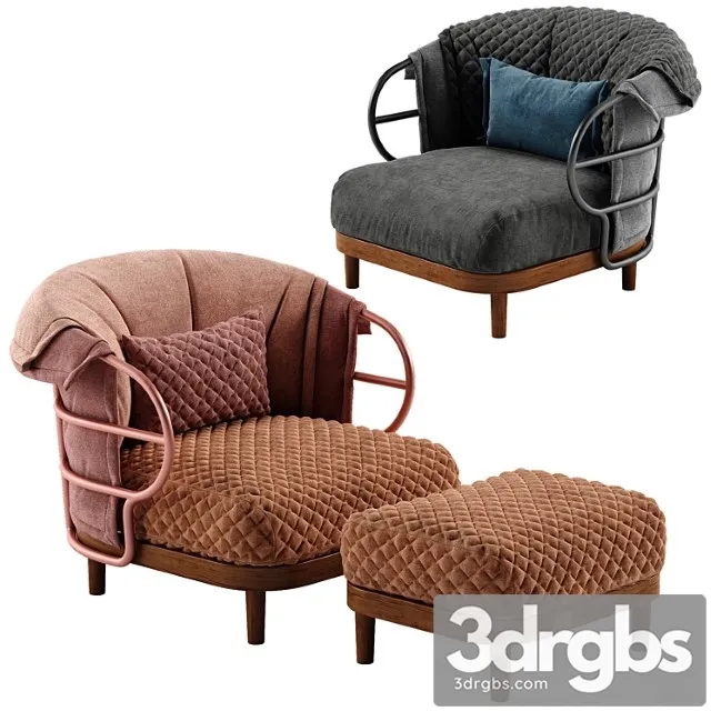 Arm chair Gloster dune armchair