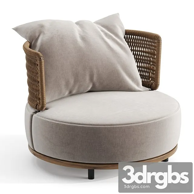 Arm chair Minotti quadrado armchair