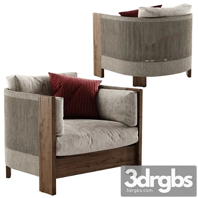 Arm chair West elm porto armchair