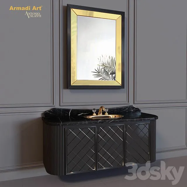 Armadi Art. Notte 3D Model