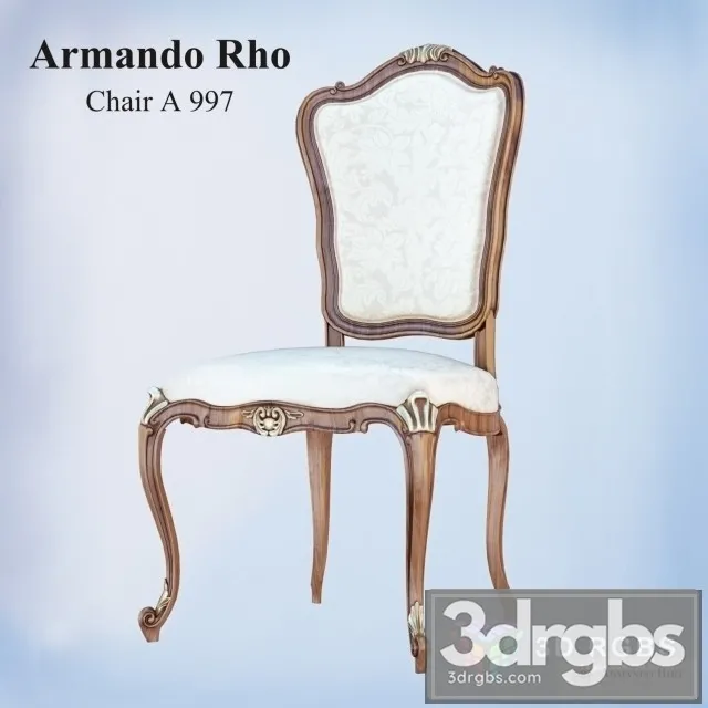 Armando Rho Side Chair 3D Model Free