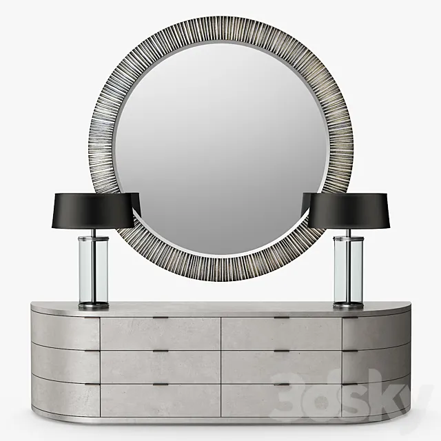 Armani Casa - Castilla 3D Model