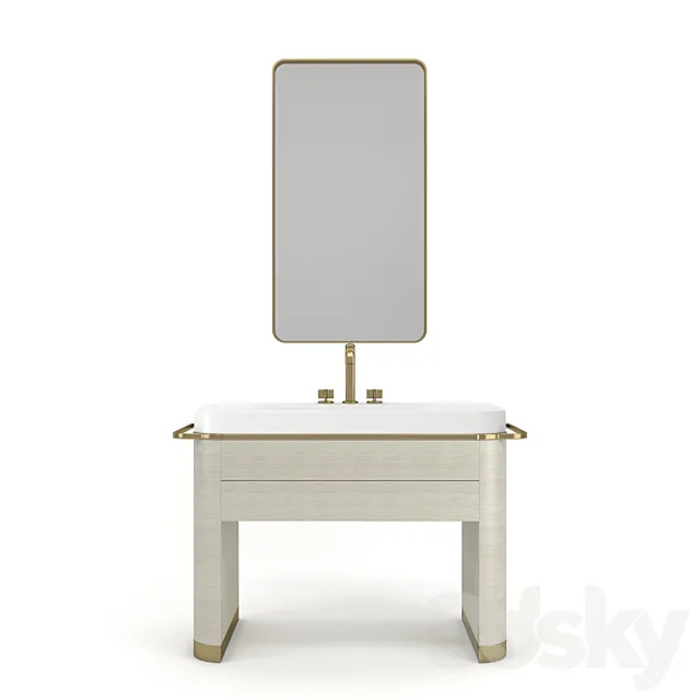 armani roca baia washbasin 3D Model