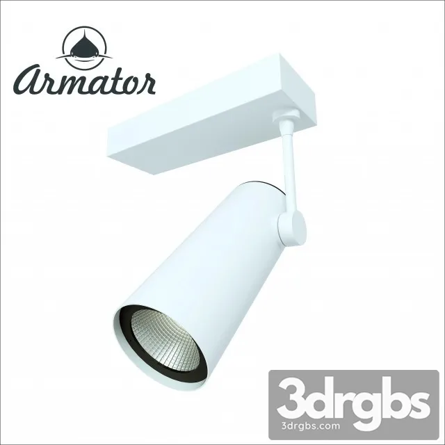 Armato E03 12 Spot Light 3D Model Free