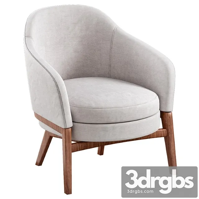 Armcahir piaval macaron 3D Model Free