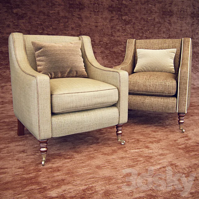 Armchair 3D Model