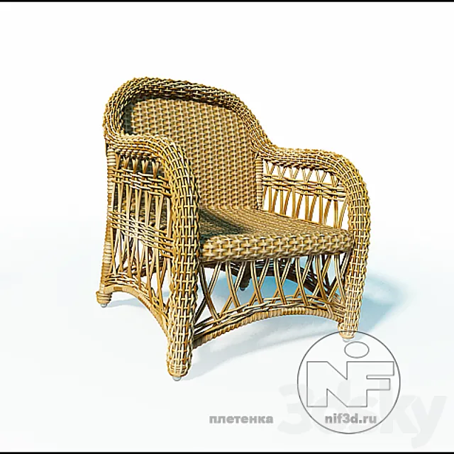 Armchair 3D Model
