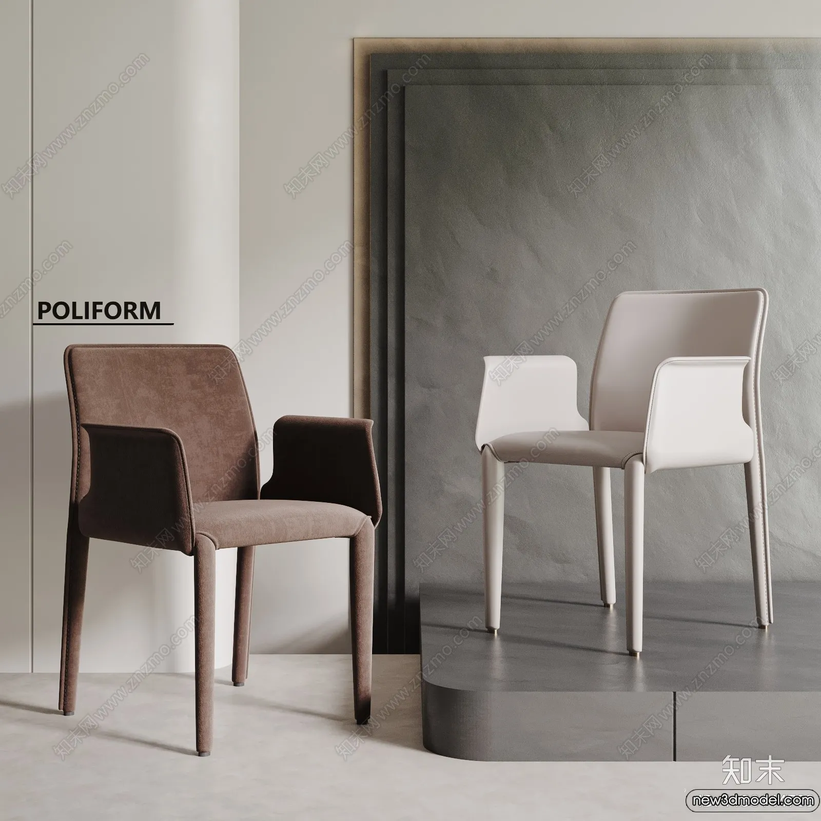 Armchair 3D Models - 3D Furniture Models for Interior - 003