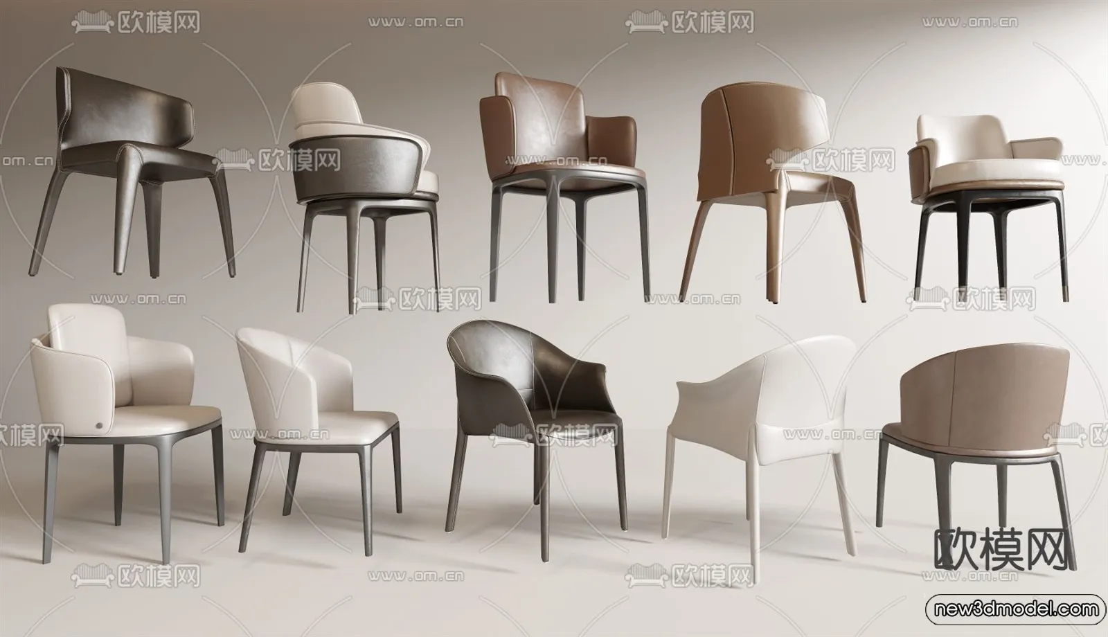 Armchair 3D Models - 3D Furniture Models for Interior - 005