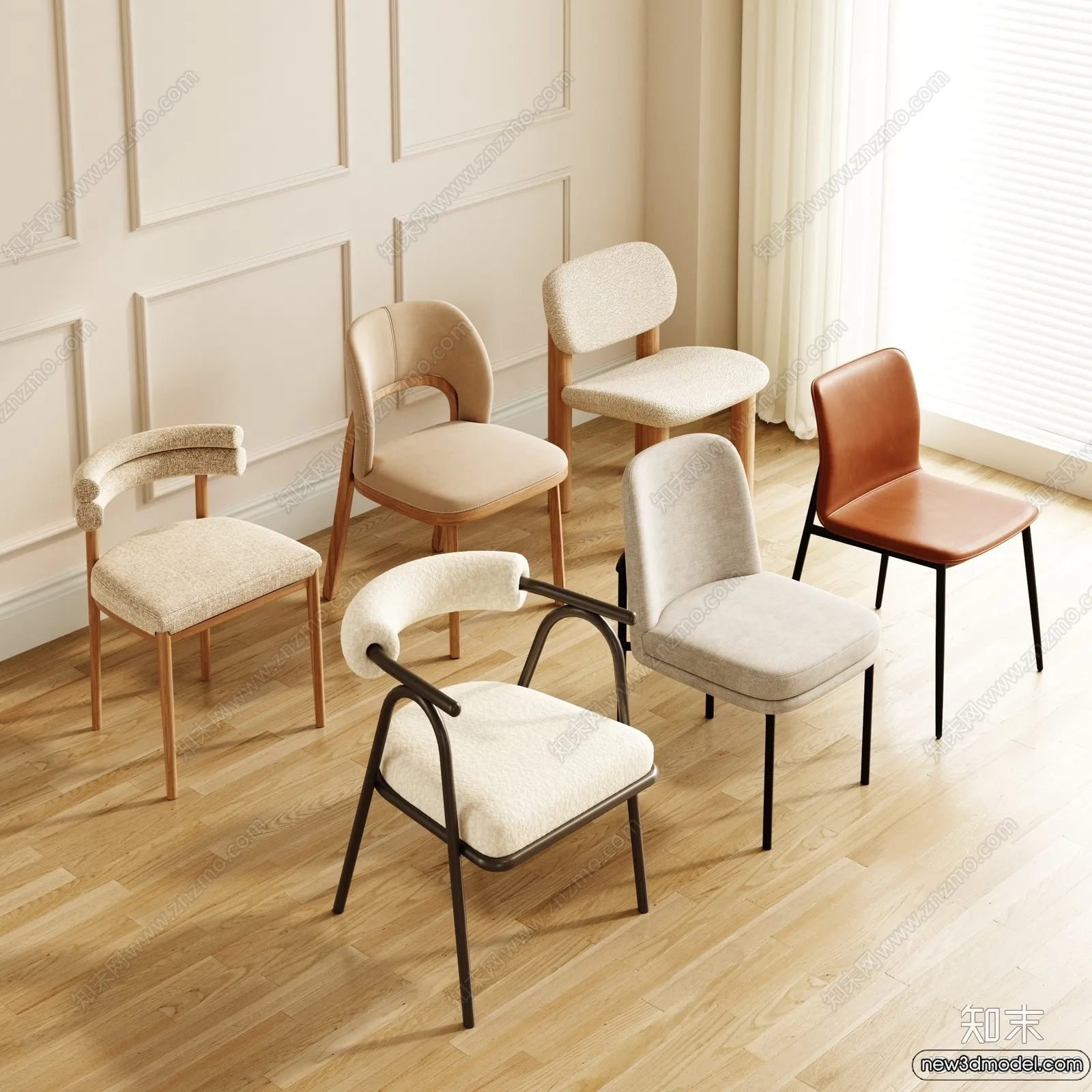 Armchair 3D Models - 3D Furniture Models for Interior - 012