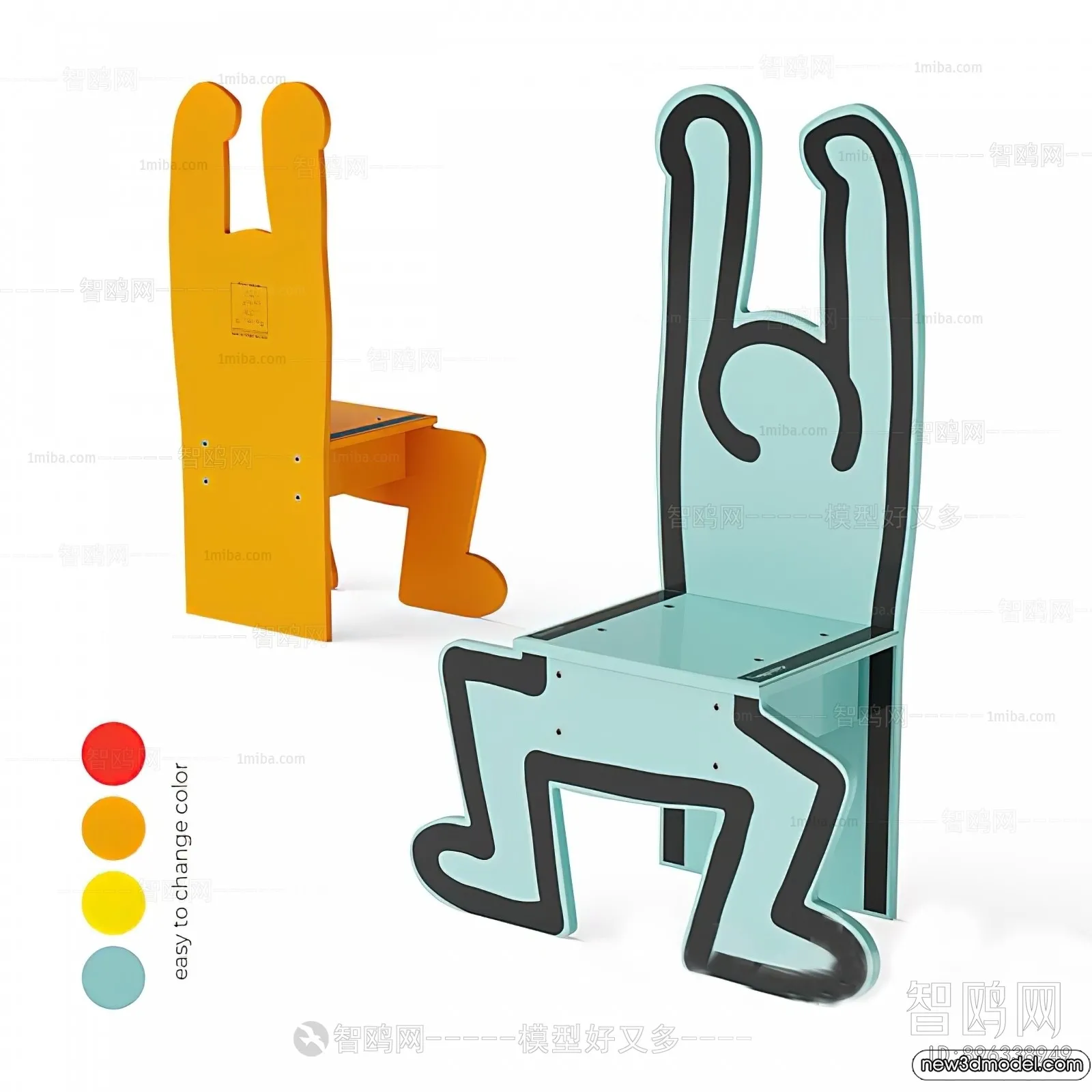 Armchair 3D Models - 3D Furniture Models for Interior - 013