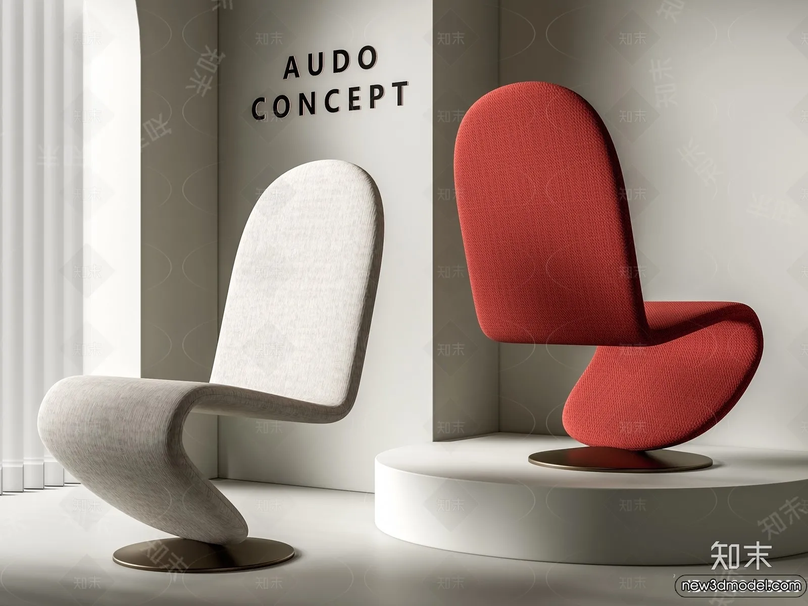 Armchair 3D Models - 3D Furniture Models for Interior - 021