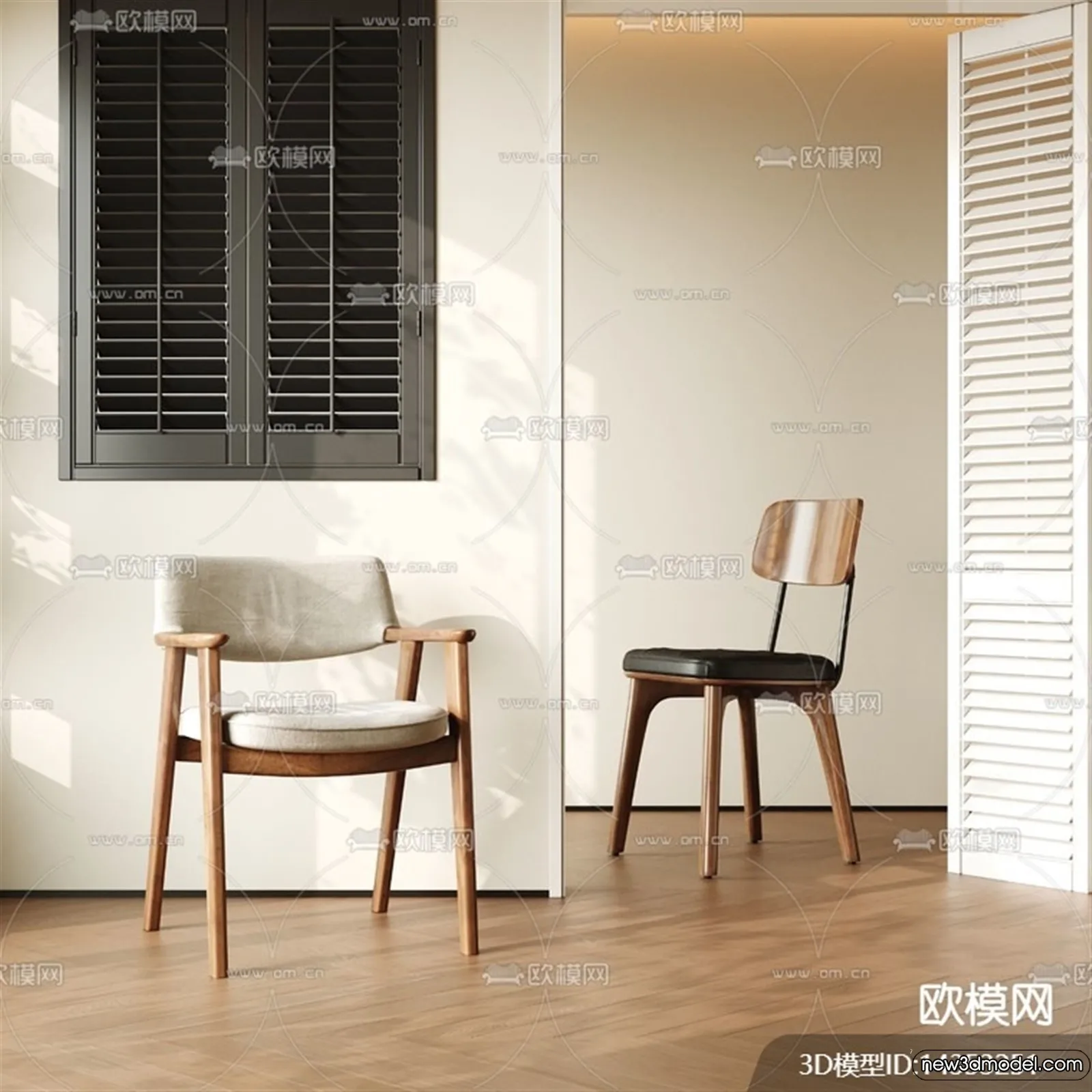 Armchair 3D Models - 3D Furniture Models for Interior - 022