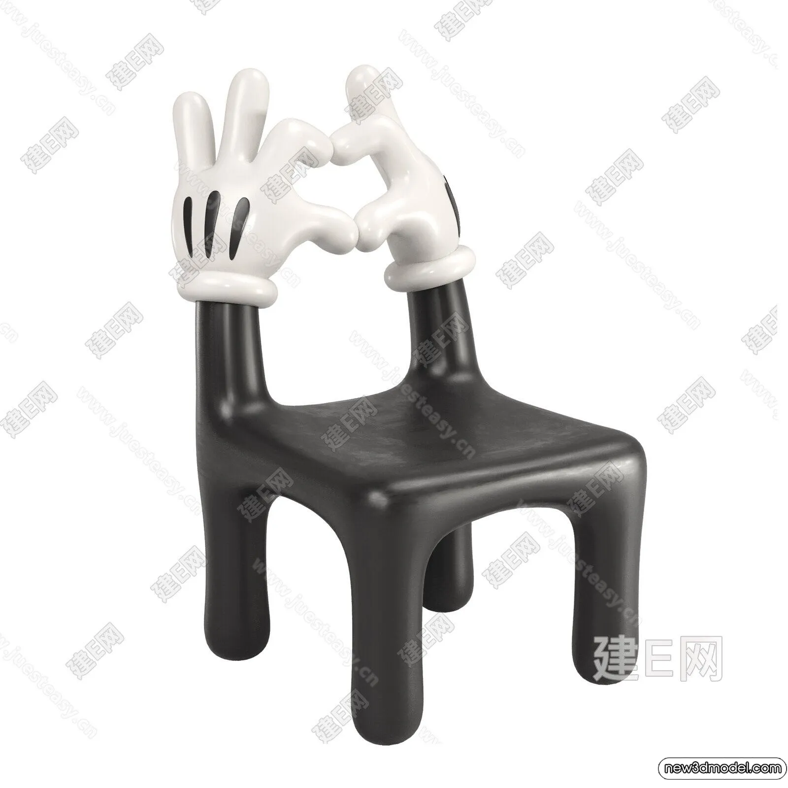 Armchair 3D Models - 3D Furniture Models for Interior - 024