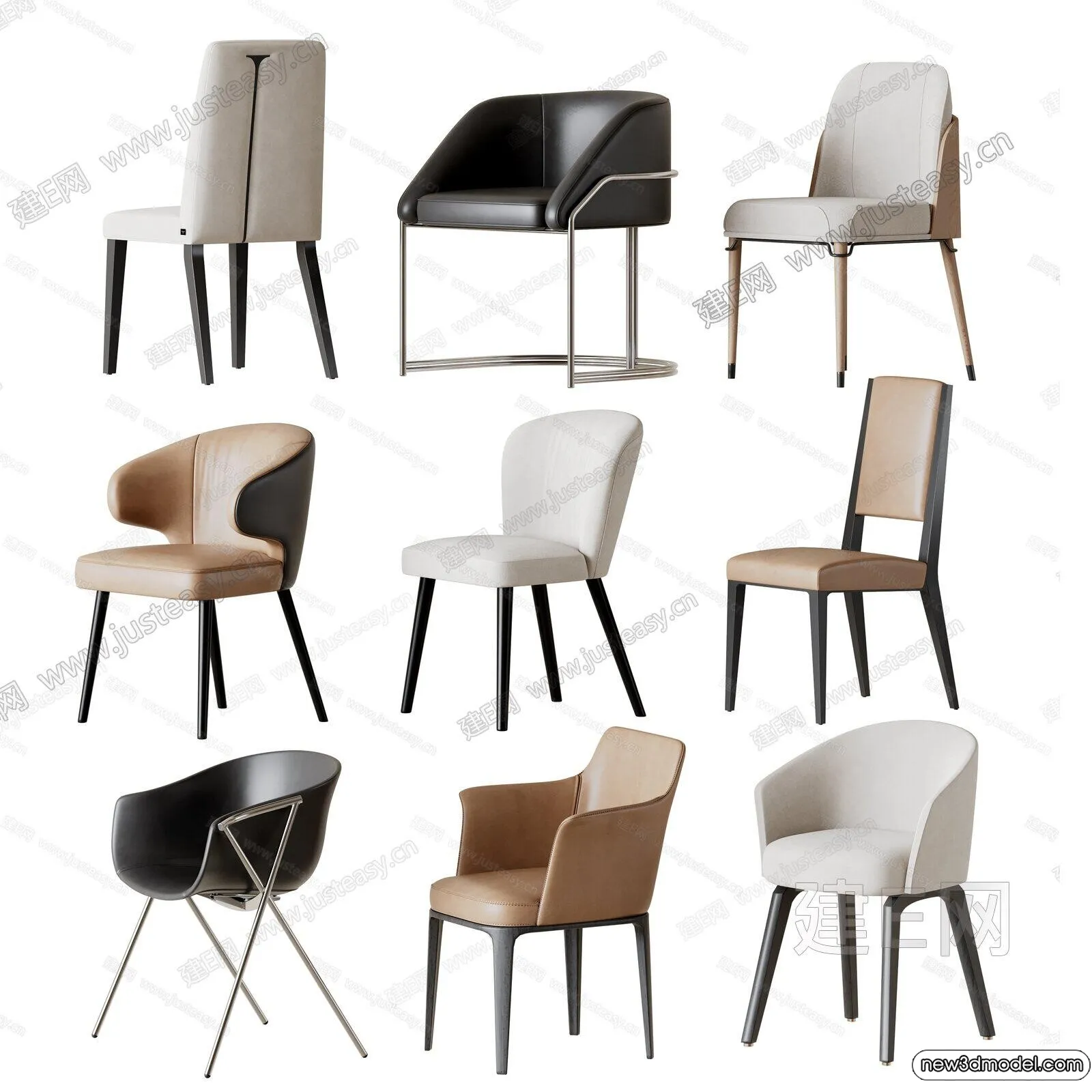 Armchair 3D Models - 3D Furniture Models for Interior - 025