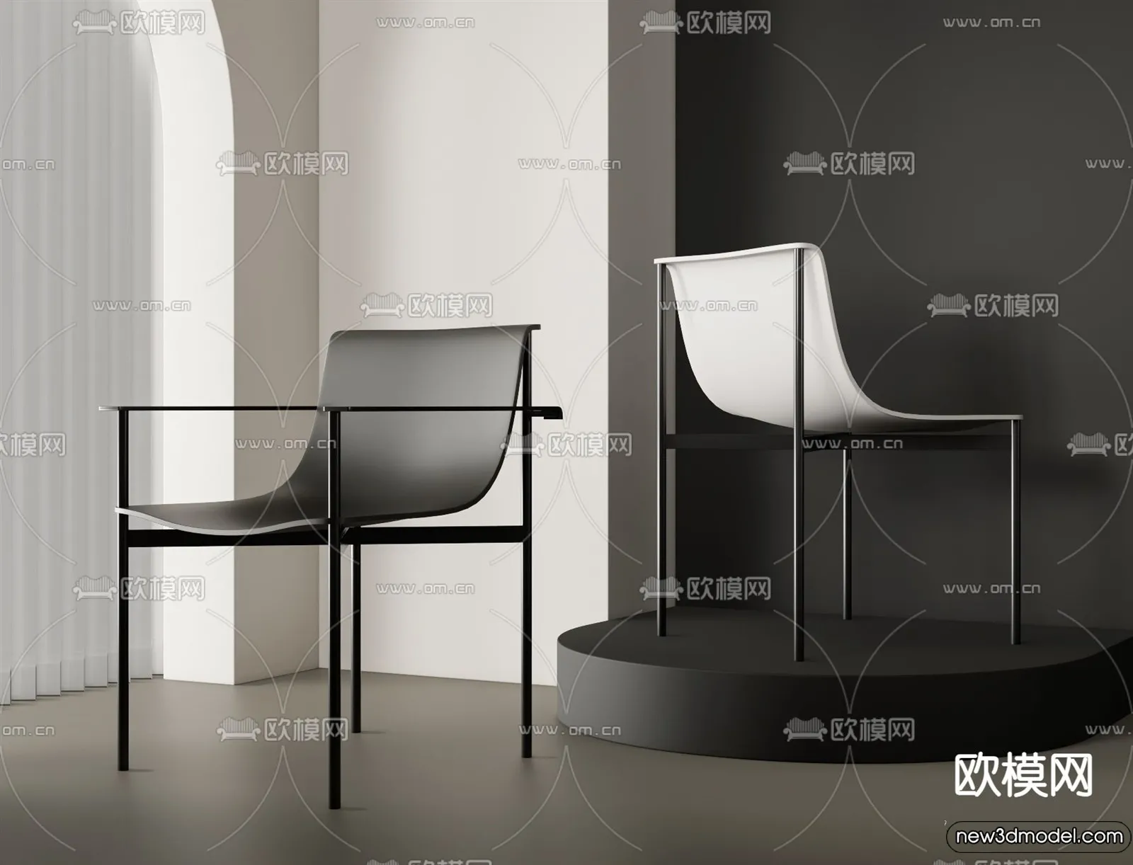 Armchair 3D Models - 3D Furniture Models for Interior - 026