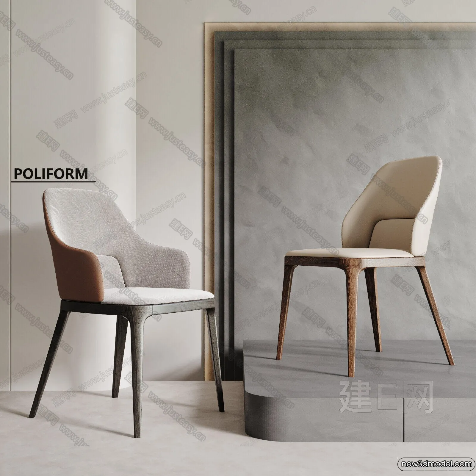 Armchair 3D Models - 3D Furniture Models for Interior - 029