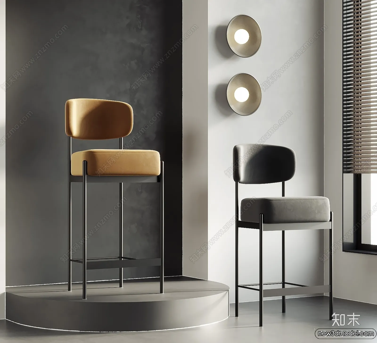 Armchair 3D Models - 3D Furniture Models for Interior - 031