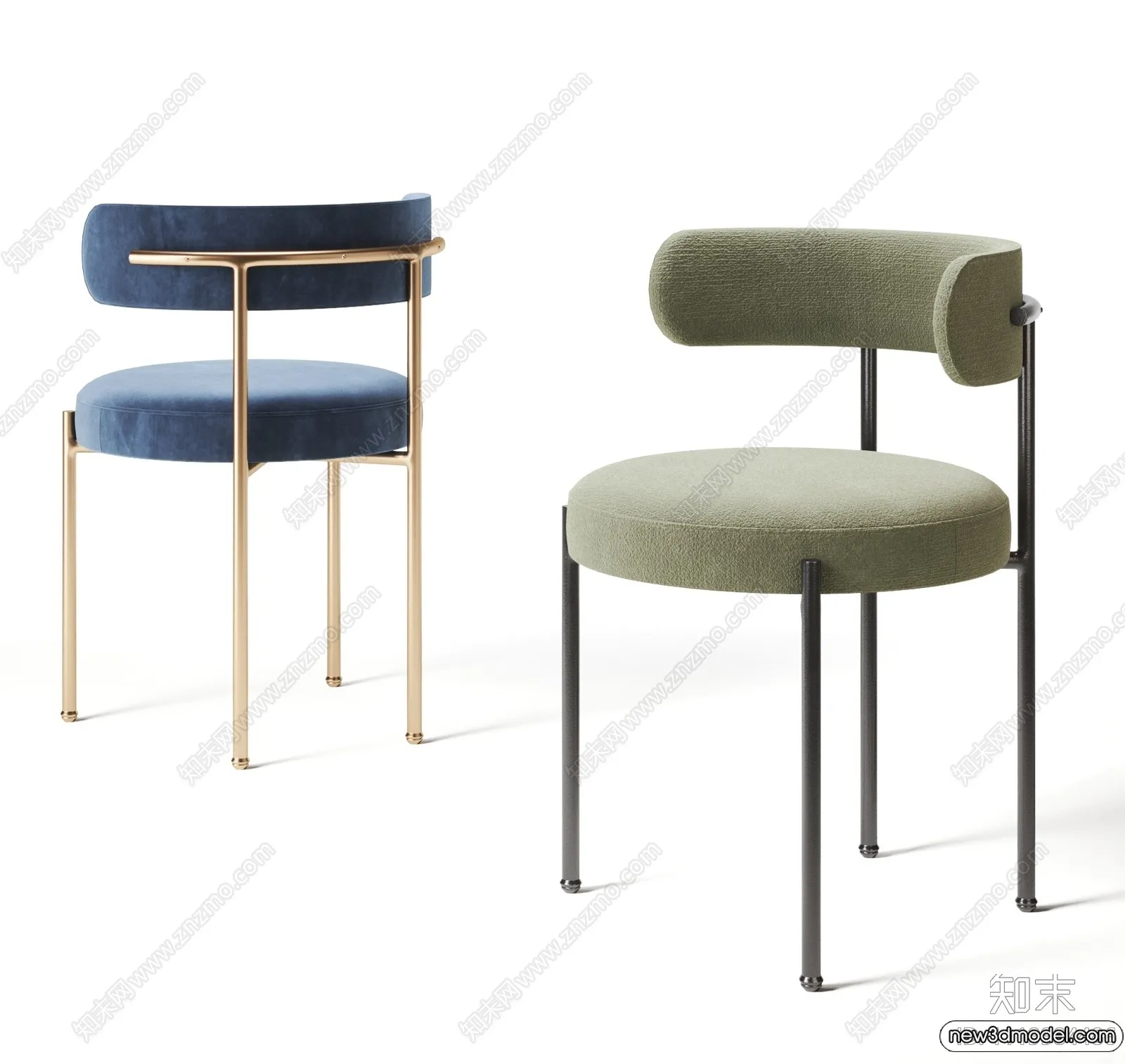 Armchair 3D Models - 3D Furniture Models for Interior - 041