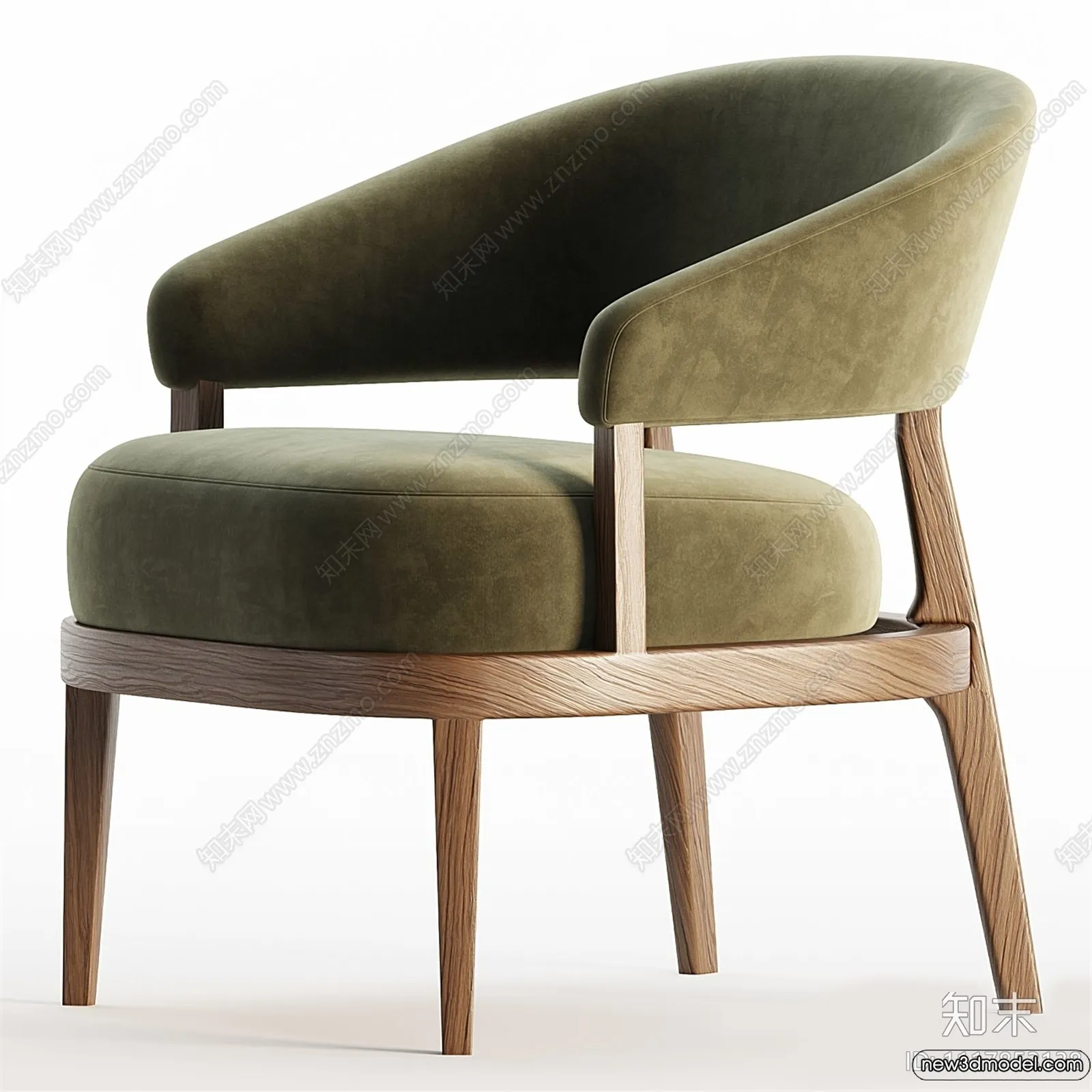Armchair 3D Models - 3D Furniture Models for Interior - 043